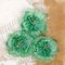 Prima Marketing Lifetime Fabric Flowers 3" 3 Pkg-Green
